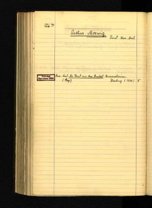 Arthur Moewig. Pseud. Max Neal.