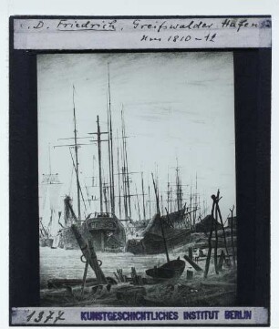 Friedrich, Hafen von Greifswald (zerstört) (Hamburg KH)