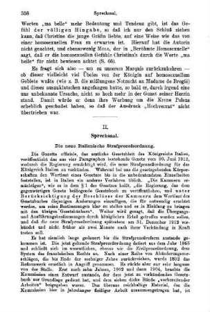 358-359, Die neue Italienische Strafprozeſsordnung
