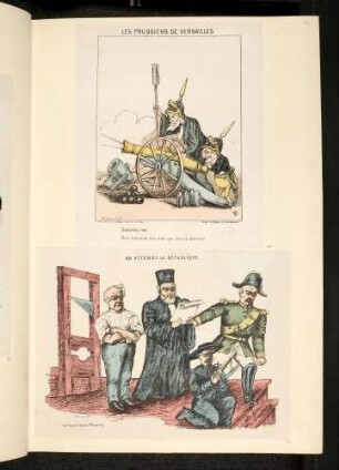 Les prussiens de Versailles / On attends le république