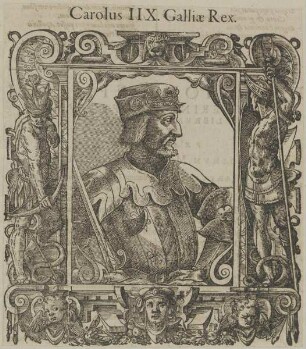 Bildnis des Carolus IIX., König von Frankreich