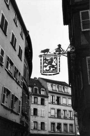 Colmar: Aushängeschild [Nasenschild] Zimmerlin