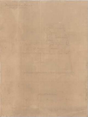 Hildebrand, Adolf von; Worms, Hagenstr. - Neumarkt; Siegfriedbrunnen und Bibliotheksbau - Bibliotheksbau, Hauptgeschoss (Grundriss)