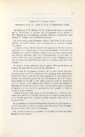 Bulletin de la Société Zoologique de France. 23. 1898
