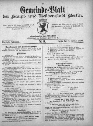 1899,8: No. 8, 19. Februar 1899