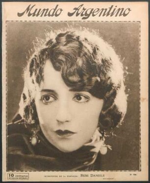 Intérpretes de la pantalla: Bebe Daniels [Fotografía]