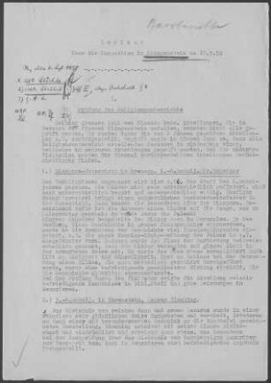 Klingenstein mit Ehrenstein, Herrlingen, Weidach und Arnegg: Inspektionsbericht 1952