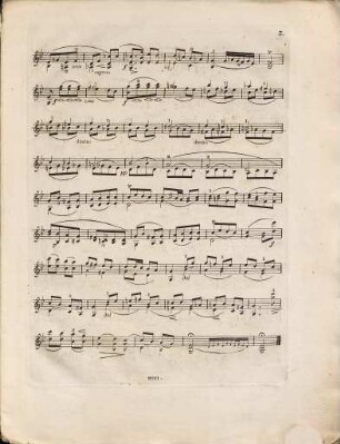 Dix études ou caprices pour le violon : op. 9