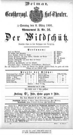 Der Wildschütz