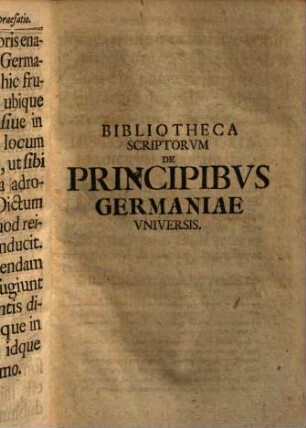 Lvdovici Petri Giovanni Germania princeps : volvmen Sacri Rom. imperii electores complexvm ...