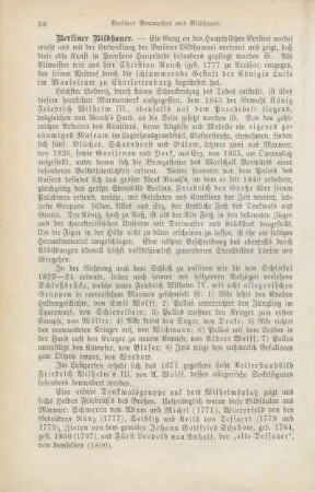 Berliner Bildhauer