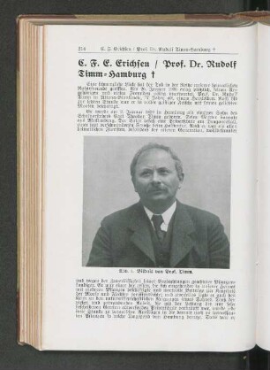 Bildnis von Prof. Timm