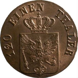 Münze, 3 Pfennig, 1827