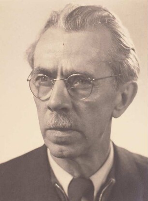 Porträt Otto Nagel (1894-1967; Maler, Zeichner, Schriftsteller, Professor)