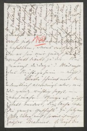 Brief an Marie von Bülow : 27.07.1898