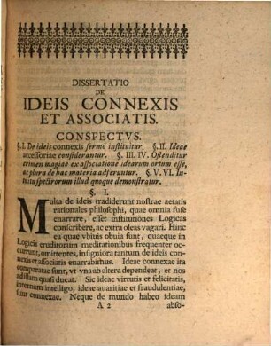 Diss. de ideis connexis et associatis