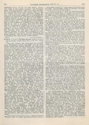 269-272 [Rezension] Gordon, T. Crouther, The Rebel Prophet. Studies in the Personality of Jeremiah