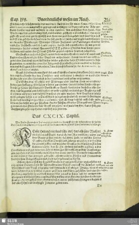 Das CXCIX. Capitel