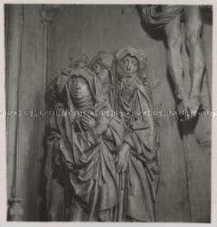 Rothenburg ob der Tauber, Kirche St. Jakob, Altar, Gruppe links