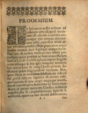 Disquisitio theol. de fide, Christo redeunte, vix invenienda, ex loco Luc. XVIII, v. 8.