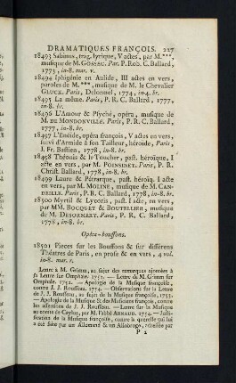 227-230, Opéra-bouffons