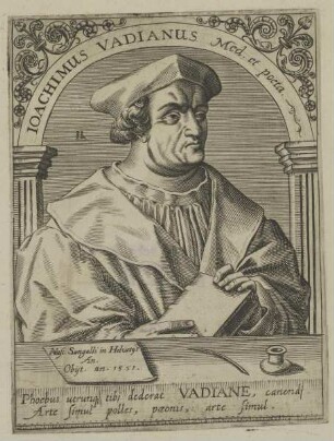 Bildnis des Joachimus Vadianus