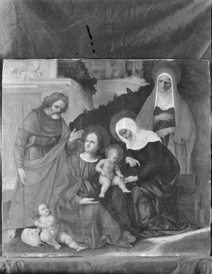 Die Heilige Familie mit Elisabeth und dem kleinen Johannes