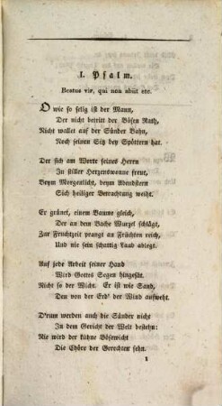 Die Psalmen in gereimten Versen
