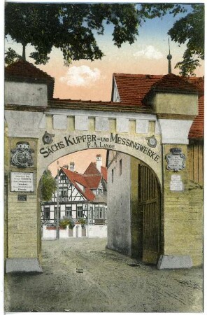 Grünthal. Eingang zur Saigerhütte
