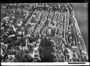 Blick auf Pirna, Luftbild