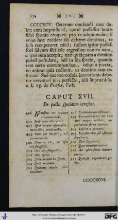 Cap. XVII - XVIII.