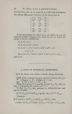 A Note on spherical harmonics.
