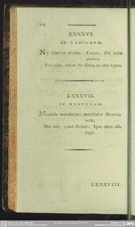 LXXXVI. Ad Caesarem