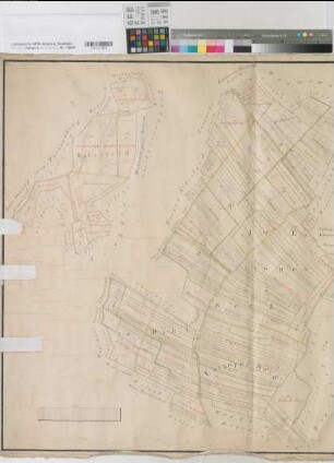 Ascheberg (Ascheberg), Generalvermessung der Gemeinheit Altefeld, Bl.2 Brouillonkarte