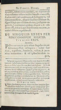 Titulus XXIV.