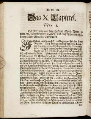 Das X. Capittel. - Das XI. Capittel.