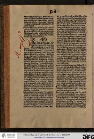 Pactum vel pactio dicitur a verbo paciscor et sic describitur est consensus duorum vel plurimum in idem placitum...