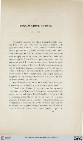 10: Singolare lucerna di Bronzo