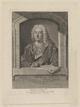 Bildnis des Georges Frederic Handel
