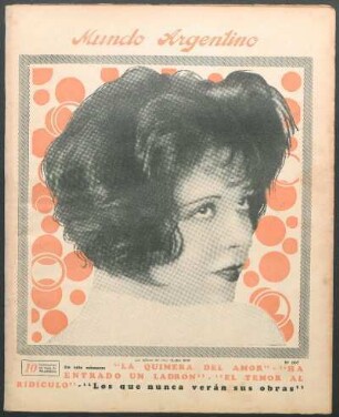 Las bellezas del cine: Clara Bow [Fotografía]
