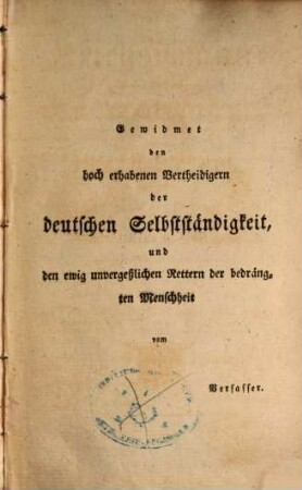 Kriegsposaune oder interessante Übersicht der seit der französischen Revolution bis jetzt zwischen Österreich und Frankreich vorgefallenen Kriege ... : Ein histor.-statist. Werk f. alle Staende