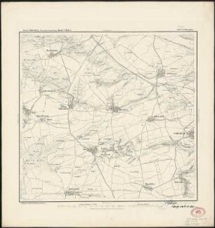 Messtischblatt 2603 : Schraplau, 1872 Erdeborn : Erdeborn. - Aufn. 1852. - 1:25000. - [Berlin]: Reichsamt für Landesaufnahme, 1872. - 1 Kt.