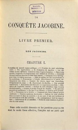 Les origines de la France contemporaine, 3,2
