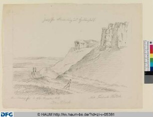 Der Mönch zwischen Blankenburg und Halberstadt