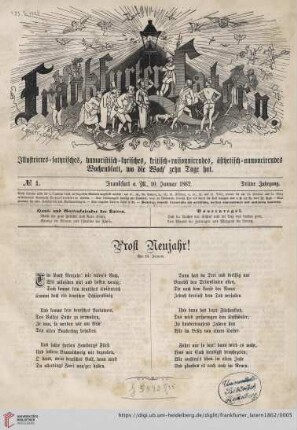 No. 1 (10. Januar 1862)