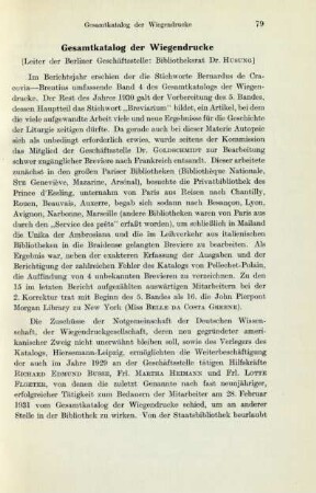 Gesamtkatalog der Wiegendrucke