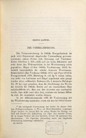 Die Accente in Otfrids Evangelienbuch : eine metrische Untersuchung