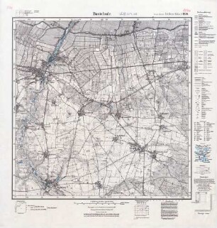 2524 (alte Nr.: 1120) Buxtehude, Meßtischblatt (4 cm -Karte)