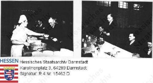Darmstadt, 1947 Februar 21 / Bürgermeistertreffen in Darmstadt