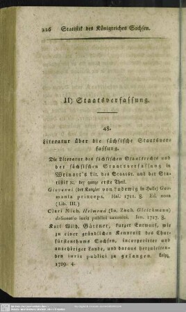 II.) Staatsverfassung